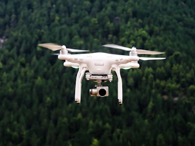Drone in flight